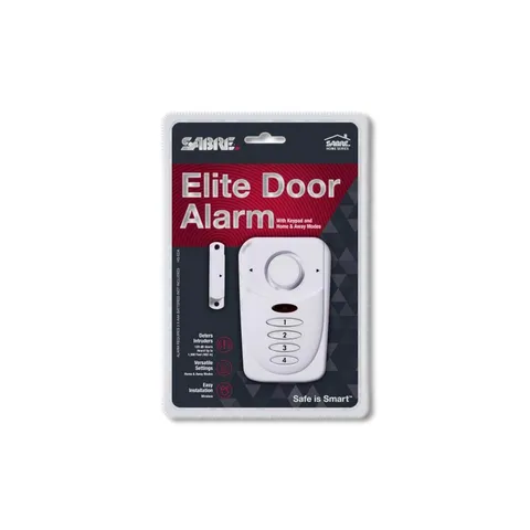 Sabre Elite White Plastic Door Alarm HS-EDA