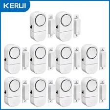 10 PCS WIRELESS Home Window Door Burglar Security ALARM System Magnetic Sensor