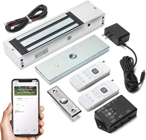 Wi-Fi Access Control 1200lb Holding Force Magnetic Door Lock  w/ smart control