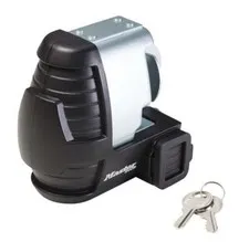 Trailer Lock, Universal Trailer Coupler Lock, 379DAT, Silver, Standard