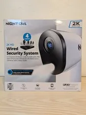 Night Owl 2K HD 4 camera 12-Channel Wired DVR with 2 TB Hard Drive 2-Way Audio