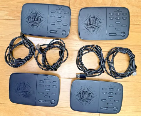 Tested Working 4 Stations Hosmart HY-812 Wireless Full Duplex Intercom Cords