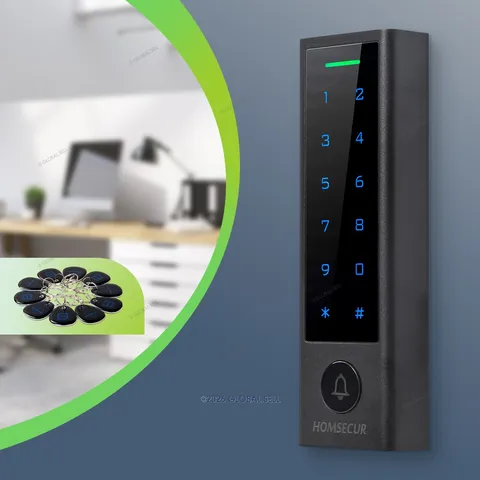 HOMSECUR Waterproof IP66 APP WIFI Password Access Control Backlit WG26~44