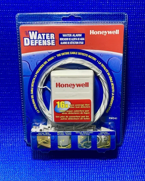 Honeywell Water Defense Alarm RWD41 Water Leak Alarm Detection New 