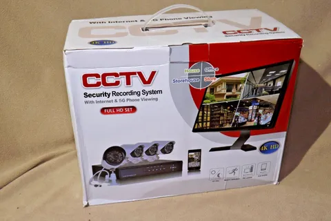Anspo 1080P Wireless 4Ch Network DVR W/4-Bullet Cameras ASP-AHD305-130KIT-4XVR-B