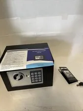 ADIMO Safe Box Small Safe With Fireproof Waterproof Money Bag & Keys