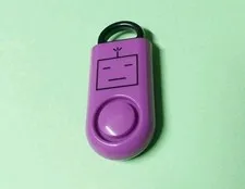 Emergency Alarm BASU eAlarm 120 dB Portable Security Self Defense Purple GOOD 