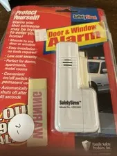 Safety Siren- Battery Door Alarm System - Window Cabinet House Security!