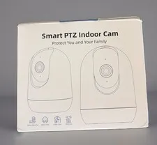 Mubview Set Of 2 Indoor Black Security Cameras Open Box Pets Baby DetectionHome