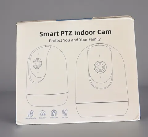 Mubview Set Of 2 Indoor Black Security Cameras Open Box Pets Baby DetectionHome