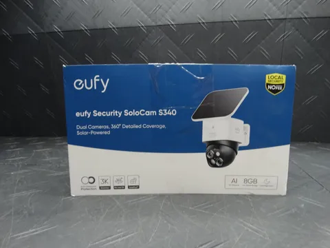 Eufy S340 SoloCam Wireless Outdoor Solar Pan and Tilt Security Camera 360-Degree