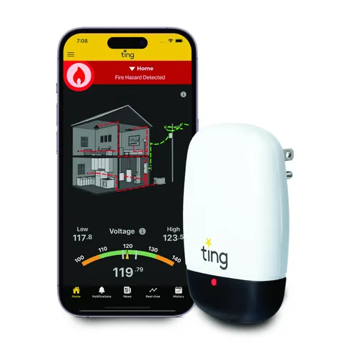 Electrical Fire Prevention Sensor & Service - Residential Use Only - 12 Month...