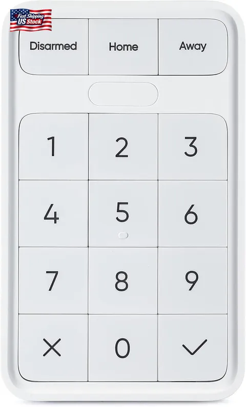 Wyze Home Security System Wireless Keypad,White