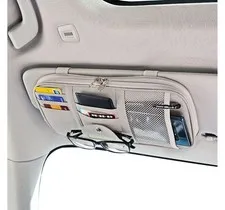 Da by Car Sun Visor Organizer, Multi-Pocket Visor Organizer Storage Pouch for...