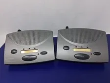 Radio Shack #43-3105 FM 3 Channel Wireless Intercom System Lot of 2 Tested Works