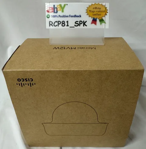 Cisco Meraki MV12W-HW Wireless Indoor Dome Security Camera | BNIB | Fast Ship!