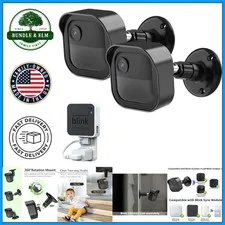 Sturdy Plastic Camera Mounts for Outdoor Use, 2-Pack with Adjustable Features