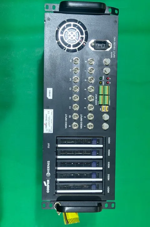 COOPER HERNIS 500 NVR VIDEO RECORDER SN:095525G-NVR0914