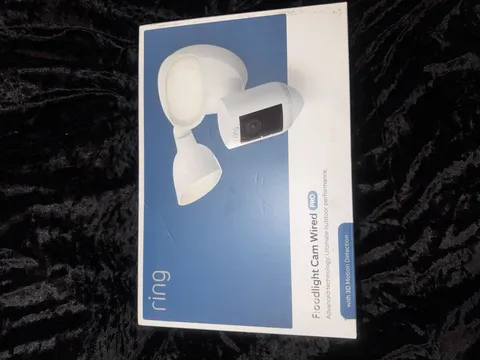 Ring Floodlight Cam Wired Pro 1080p Outdoor Cam w/ Night Vision 2-Way Audio