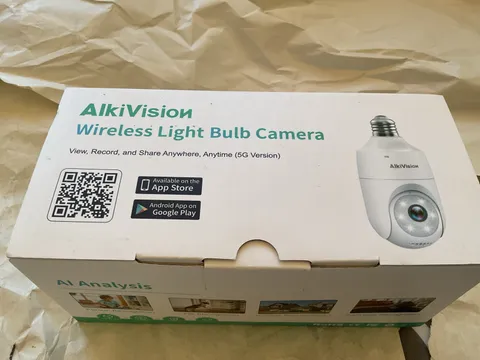Light Bulb Security Camera -5G& 2.4Ghz Wifi 2K Security Cameras Wireless Outdoor