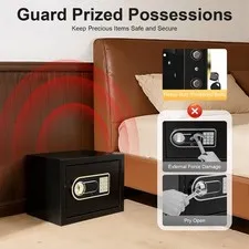 Large Safety Steel Safe Box Digital Keypad Lock for Home Cash Security