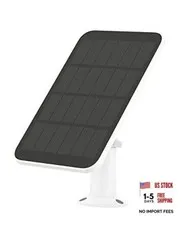 3W Solar Panel for Security Camera Outdoor Wireless, Compatible with Outside