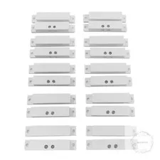 10 Sets Pack of Wired Surface Mounted Alarm Magnetic Contacts Door Window Reed