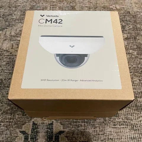 Verkada CM42 Mini Dome Camera 5MP 20m IR Advanced Analytics Security Cam