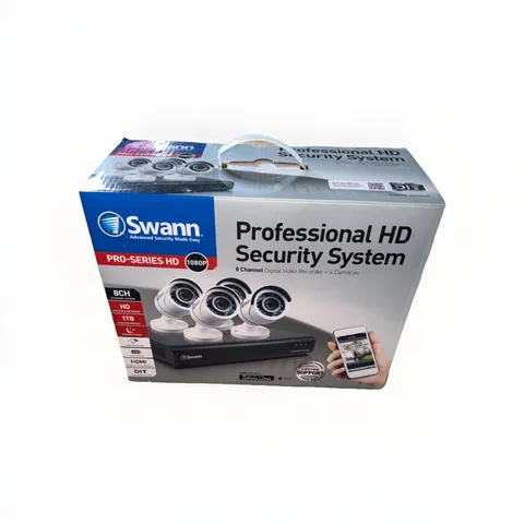 Swann 1080P Pro Series HD Security System 8 Channel Digital Video RecordeR 1TB