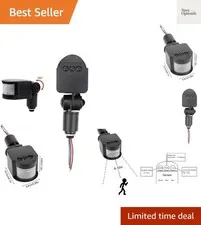 Outdoor PIR DC 12V Automatic Infrared PIR Motion Sensor Switch for LED Flood ...