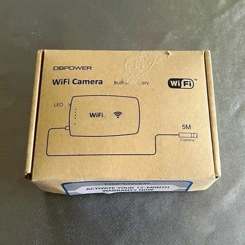 DBPOWER WiFi IP/Network Surveillance Camera, Wireless Indoor, Color, Black
