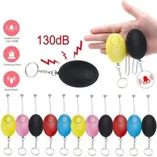 Egg Shape 120Db Personal Safety Alarm
