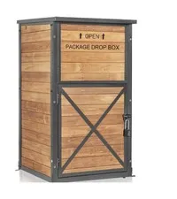 Aivituvin Package Delivery Box for Outside with Combination Lock - Contactles...