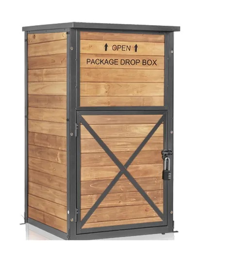 Aivituvin Package Delivery Box for Outside with Combination Lock - Contactles...