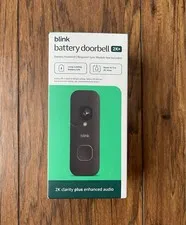 Brand New Factory Sealed Blink Battery Doorbell 2K+ Wireless Smart Video Camera 