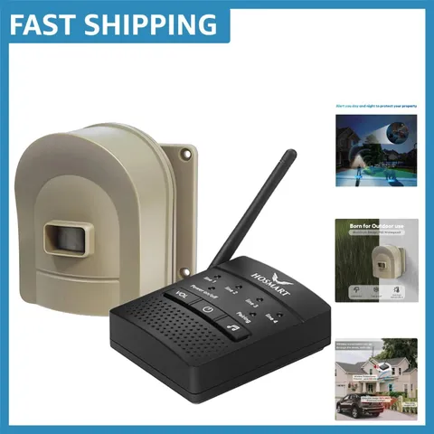 User-Friendly Driveway Alarm System: Wireless, Durable, and Easy to Install