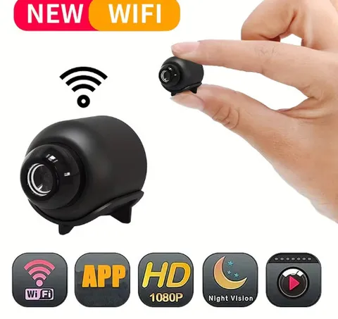X5 Mini 1080P WiFi Night Vision Security Camera with Motion Detection