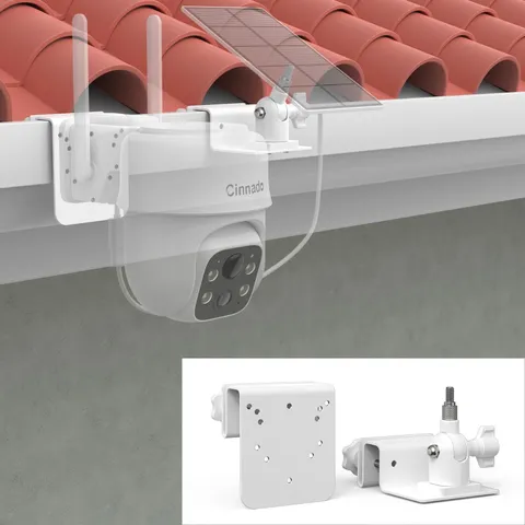 Koroao Gutter Mount Kit for Cinnado B6 Security Camera, Outdoor Camera Bracke...