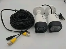(2) Lorex LBV2521-C 1080p HD Security Cameras Lot w/ Cables