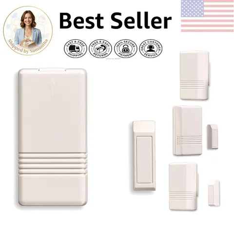 Ademco 5816WMWH Wireless Security Transmitter with Magnet - Perfect for Any Home