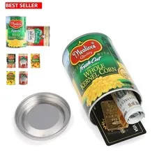 Realistic Fake Can Diversion Safe - Portable Hidden Compartment for Valuables