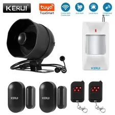 Wireless Alarm Security System Infrared Motion Detector Home House Garage Alert
