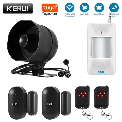 Wireless Alarm Security System Infrared Motion Detector Home House Garage Alert