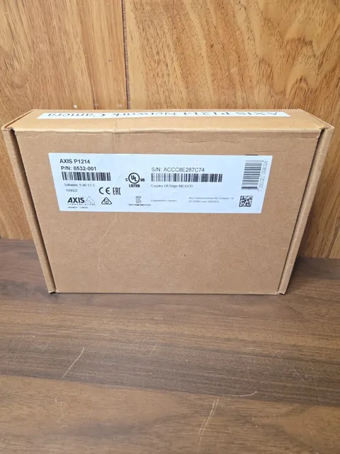 Axis Network Camera Sensor Unit P12/M20 0531-001 P1214 New Open Box