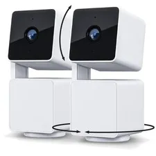 Alexa & Google Assistant Compatible Cam Pan v3, 2-Pack