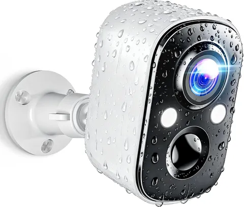 Security Cameras Wireless Outdoor, 2K Battery Powered Wifi Cameras for Home Secu