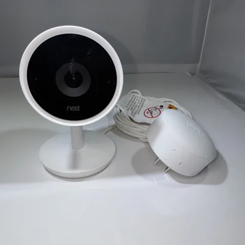 Google Nest Cam IQ A0053 White Wi-Fi 1080p Live Streaming Home Security Camera