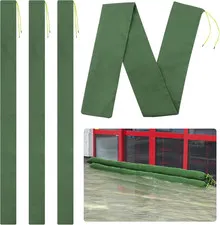 4Pcs 6Ft Long Thickened Canvas Sand Bags for Flooding with Elastic Band | Reusab