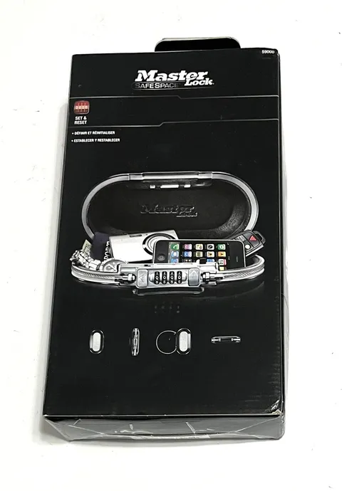 MASTERLOCK 5900D Safe Space Lightweight & Portable Gunmetal Personal Safe NEW