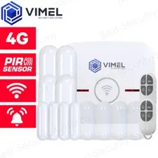 Smart Alarm Home Security System 4G WiFi – Wireless Intruder Detection DIY